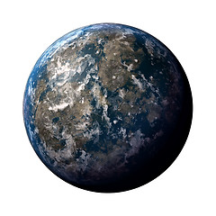 Image showing Planet Earth Illustration
