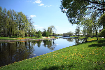 Image showing Beautiful spring landscape