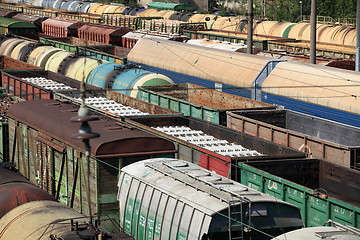 Image showing Freight Trains