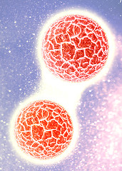 Image showing 3d cell virus