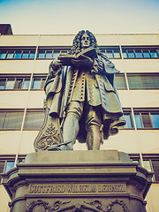 Image showing Leibniz Denkmal Leipzig