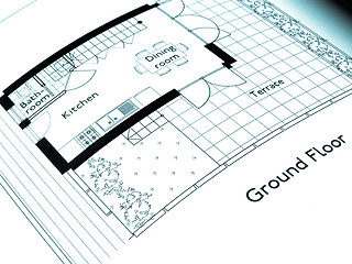 Image showing Technical drawing