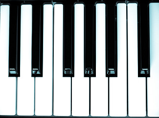 Image showing Music keyboard