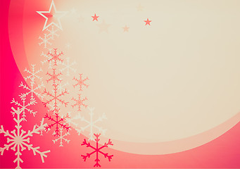 Image showing Retro look Christmas theme