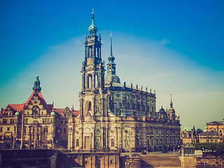 Image showing Dresden Hofkirche