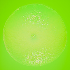 Image showing Retro look Lime fruit