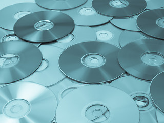 Image showing CD DVD DB Bluray disc