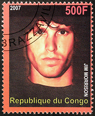 Image showing Jim Morrison Stamp