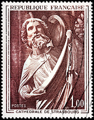 Image showing Strasbourg Cathedral Stamp