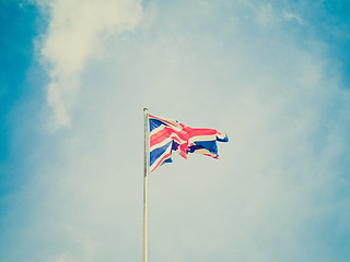 Image showing Retro look UK Flag