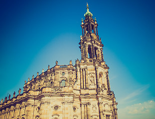 Image showing Dresden Hofkirche