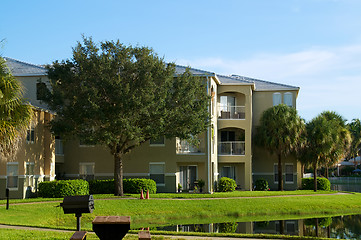 Image showing generic apartment building in florida