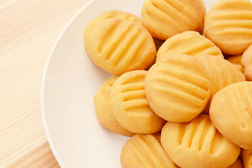 Image showing Pile of delicious cookies