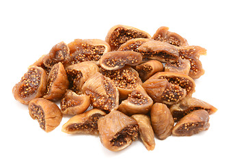 Image showing Chopped soft dried figs