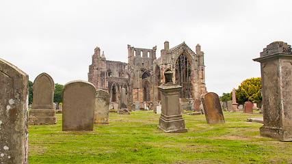 Image showing Ruins of an old monastery