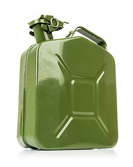 Image showing Green jerrycan