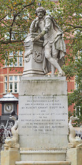 Image showing Shakespeare statue