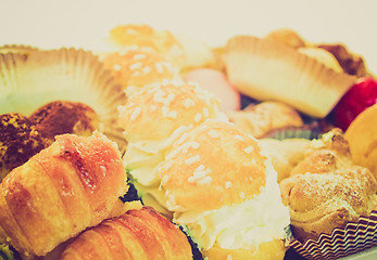 Image showing Retro look Pastry