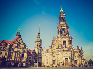 Image showing Dresden Hofkirche