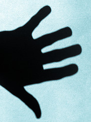 Image showing Hand shadow