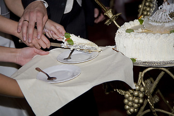 Image showing wedding cake