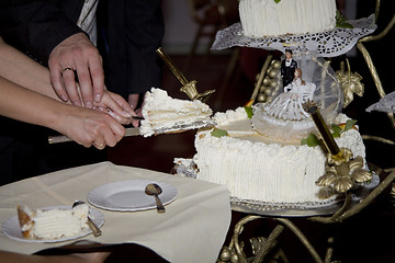 Image showing wedding cake