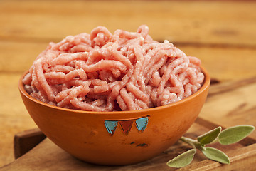 Image showing Raw mince