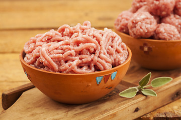 Image showing Raw mince