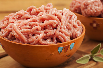 Image showing Raw mince