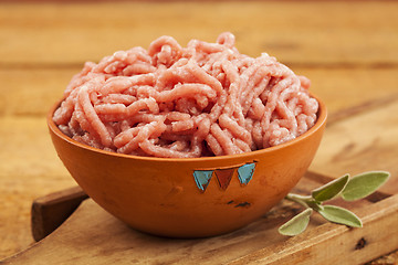 Image showing Raw mince