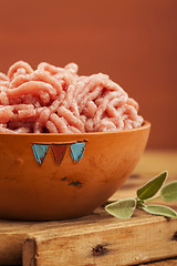 Image showing Raw mince