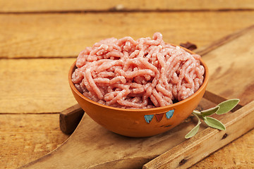 Image showing Raw mince