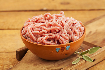 Image showing Raw mince