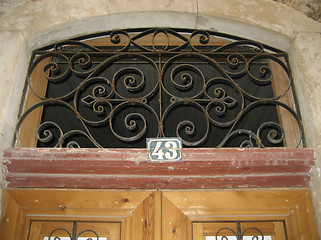 Image showing Cretean door