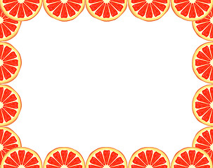 Image showing Grapefruit frame