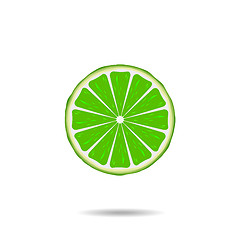 Image showing Lime slice