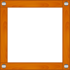 Image showing Wooden frame