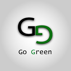 Image showing Go Green