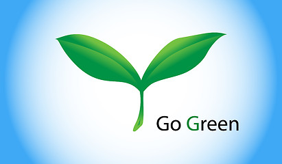 Image showing Go green