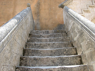 Image showing Greek stair