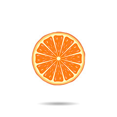 Image showing Orange slice