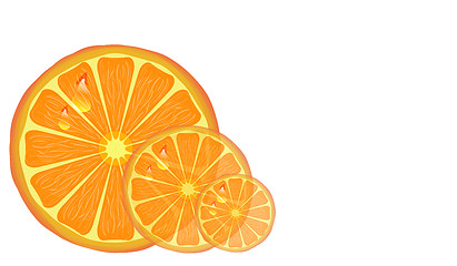 Image showing Orange slices