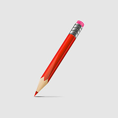 Image showing Red pencil