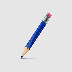 Image showing Blue pencil