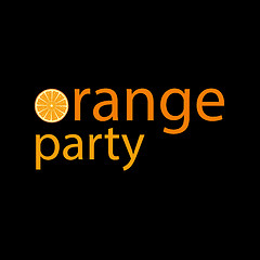 Image showing Orange party