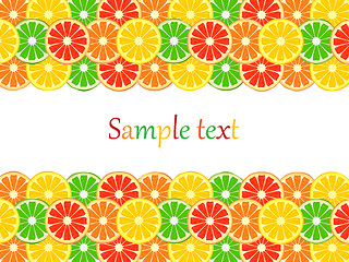 Image showing Citrus background