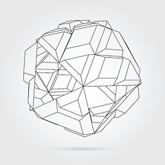 Image showing Vector 3D concept illustration.