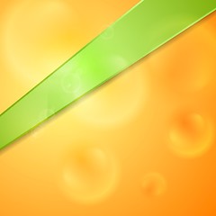 Image showing Abstract glossy bright background