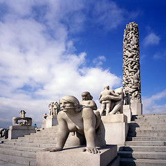 Image showing Vigeland Park, Oslo