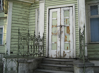 Image showing Estonian door